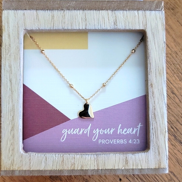 DaySpring Jewelry - Guard Your Heart ❤️ Necklace & Promise Box